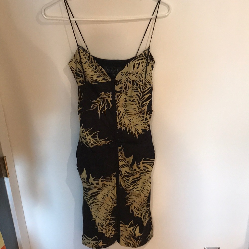 Black strappy dress